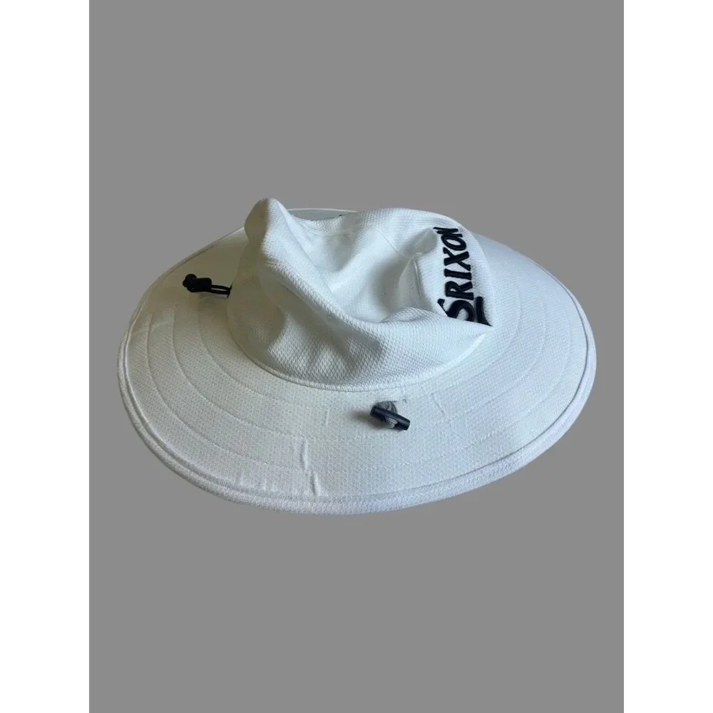 Srixon White Performance Golf Boonie Sun Hat Adjustable One Size